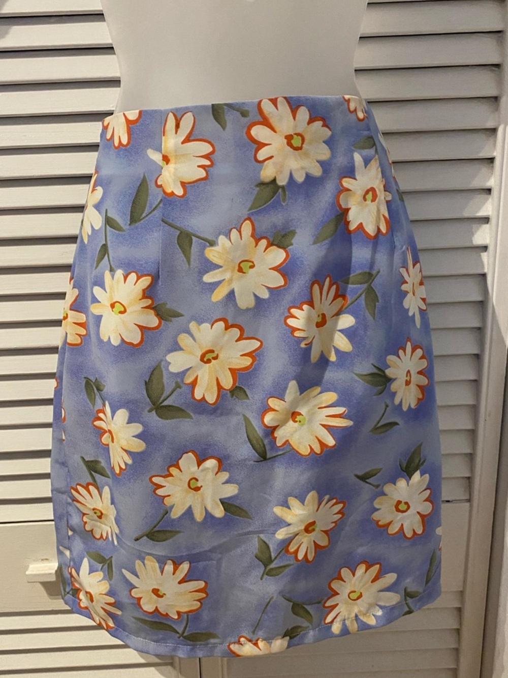 Floral Mini Skirt